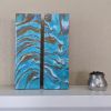 Caribbean Currents, Set of 2 - 12x4